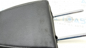 Rear right headrest for Ford Escape MK3 13-19, black leather, dry-cleanable