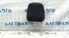 Front right headrest for Ford Escape MK3 13-19, black leather, dry-cleanable