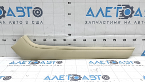 Upper left center console trim for Lexus RX350 RX450h 20-22 beige leather
