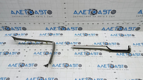 Front Panel Overlays Lexus RX350 RX450h 16-19 Gray