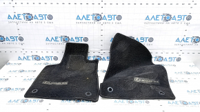 Set of floor mats for Lexus RX350 RX450h 16-22 cloth, black, dry-cleanable