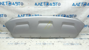 Ford Escape MK3 17-19 front bumper lip trim, silver, scratches, sand