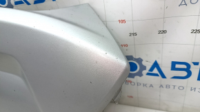 Ford Escape MK3 17-19 front bumper lip trim, silver, scratches, sand