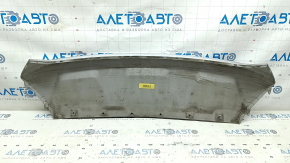 Ford Escape MK3 17-19 front bumper lip trim, silver, scratches, sand