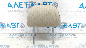 Subaru Legacy 15-19 rear right headrest, fabric, beige, needs cleaning, dented