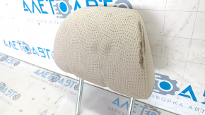 Subaru Legacy 15-19 rear right headrest, fabric, beige, needs cleaning, dented
