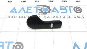 Black hood release handle for Mitsubishi Outlander 22-25 interior