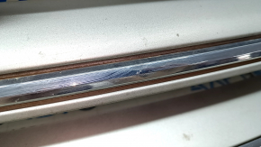 Ford Escape MK3 17-19 restyling grille, gray with chrome, with emblem, sand, chips