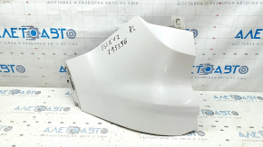 Rear bare left bumper for Ford Escape MK3 17-19, white, broken mount