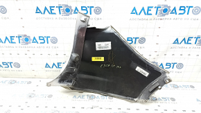 Rear bare left bumper for Ford Escape MK3 17-19, white, broken mount