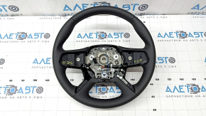 Mitsubishi Outlander 22-25 black leather steering wheel without paddles
