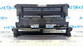 Ford Fusion mk5 13-16 radiator deflector louver assembly with motor, cracks