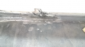 Front bumper, bare, Ford Escape MK3 2017-2019, white, cracked, cracks in the mounts, scratches, chips, fake