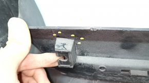 Left sill for Ford Escape MK3 2017-2019, rest structure, with seal, broken fasteners, scratches