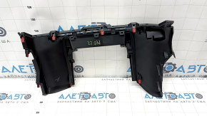 Mitsubishi Outlander 22-25 black lower center dashboard trim, worn