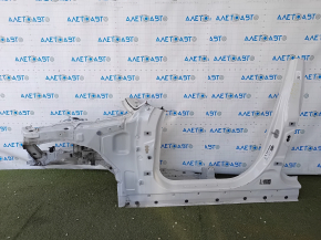 Front left quarter BMW X3 G01 18-21 on the body, white, non-standard