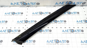 Mitsubishi Outlander 22-25 front pillar trim, gloss black, left
