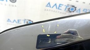 Mitsubishi Outlander 22-25mm rear right window, tinted with chrome molding, scratches on the molding