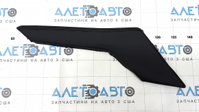 Mitsubishi Outlander 22-25 center console trim, upper right, black leather, peeling