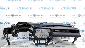 Lexus RX450h 20-22 black dashboard with airbag