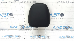Mitsubishi Outlander 22-25 driver's seat headrest, black leather with gray stitching