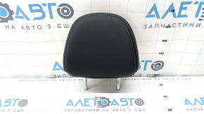 Rear right headrest, 2nd row, Mitsubishi Outlander 22-25, black leather, gray stitching