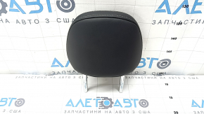 Rear right headrest, 2nd row, Mitsubishi Outlander 22-25, black leather, gray stitching
