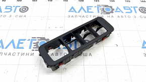 Front left window control trim panel, Lexus RX350 RX450h 16-22, black