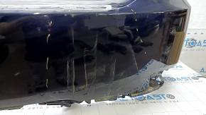 Lexus RX350 RX450h 20-22 rear bumper, bare, blue, with scratches, for parking sensors