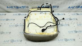 Audi Q5 80A 18-20 leather passenger seat trim, lower part, beige, heated, trimmed