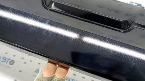 Mitsubishi Outlander 22-25 rear bumper lip, gloss black, broken mount, scratches