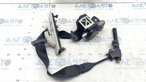 Driver's seat belt for Ford Fusion mk5 13-16 black, with tensioner