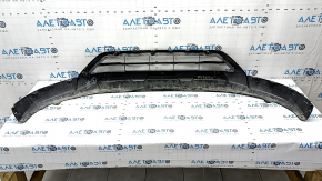 Mitsubishi Outlander 22-25 front bumper lip, gloss black, broken fasteners, cracked, scratches