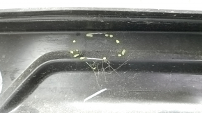Mitsubishi Outlander 22-25 front bumper lip, gloss black, broken fasteners, cracked, scratches