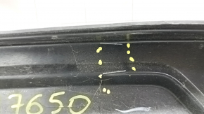 Mitsubishi Outlander 22-25 front bumper lip, gloss black, broken fasteners, cracked, scratches