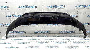 Mitsubishi Outlander 22-25 front bumper lip, gloss black, broken fasteners, cracked, scratches