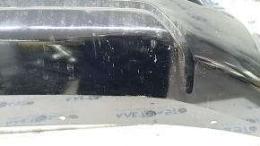 Mitsubishi Outlander 22-25 front bumper lip, gloss black, broken fasteners, cracked, scratches