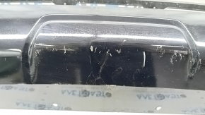 Mitsubishi Outlander 22-25 front bumper lip, gloss black, broken fasteners, cracked, scratches
