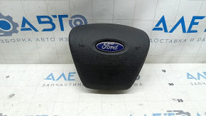 Black steering wheel airbag for the driver's side of a Ford Escape MK3 2017-2019, with a rusty squib.