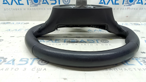 Naked steering wheel for Ford Escape MK3 2017-2019, black leather, no buttons, worn, scratches