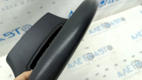 Naked steering wheel for Ford Escape MK3 2017-2019, black leather, no buttons, worn, scratches