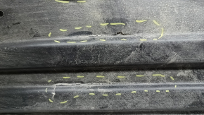Front center underbody protection for BMW 3 G20 19-24 RWD, cracks and tears
