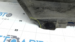 Front center underbody protection for BMW 3 G20 19-24 RWD, cracks and tears
