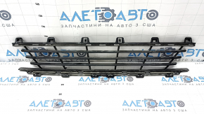 Lower grille of the front bumper BMW 3 G20 19-24 without radar, Sport Line, black gloss, broken mount, sand