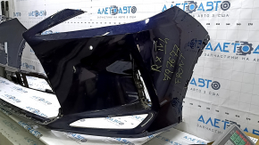 Lexus RX350 RX450h 20-22 bare front bumper with parking sensors and headlight washers, blue