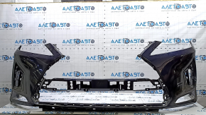 Lexus RX350 RX450h 20-22 bare front bumper with parking sensors and headlight washers, blue