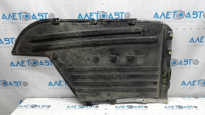Front center underbody protection for BMW 3 G20 19-24 RWD, cracks and tears