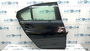 BMW 3 G20 19-24 keyless rear right door assembly, 475 mm, gloss black moldings, dents