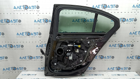 BMW 3 G20 19-24 keyless rear right door assembly, 475 mm, gloss black moldings, dents