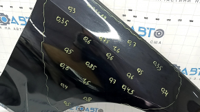 Front right wing BMW 3 G20 19-24 black 475, made